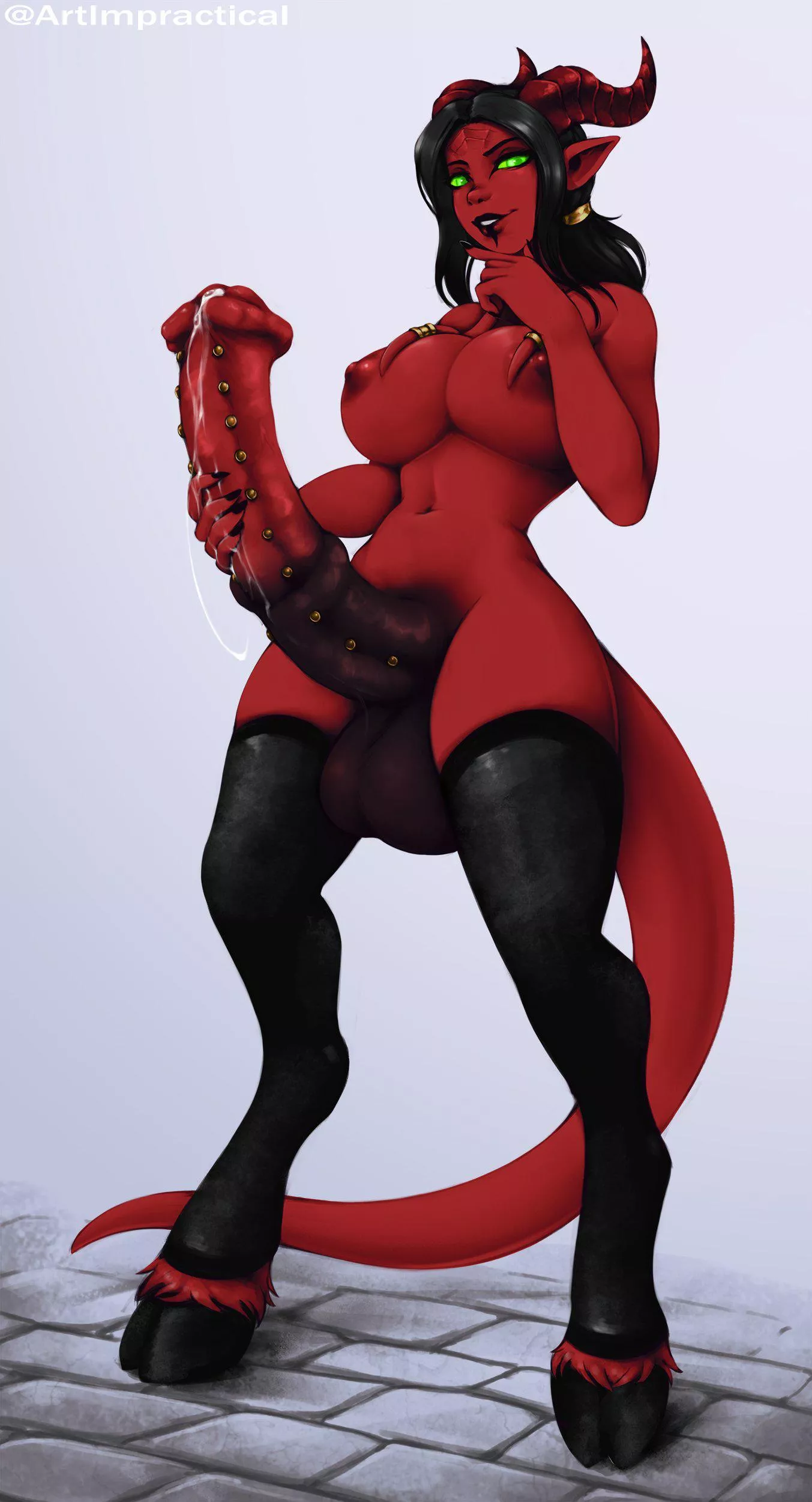 Red hot draenei (Impractical)