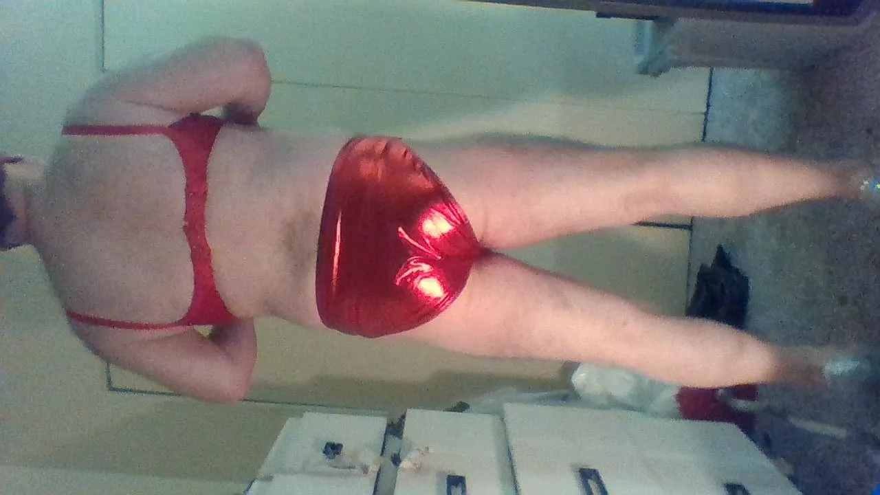 Red panties