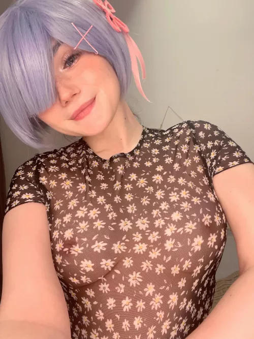Rem cosplay by Neyrodesu