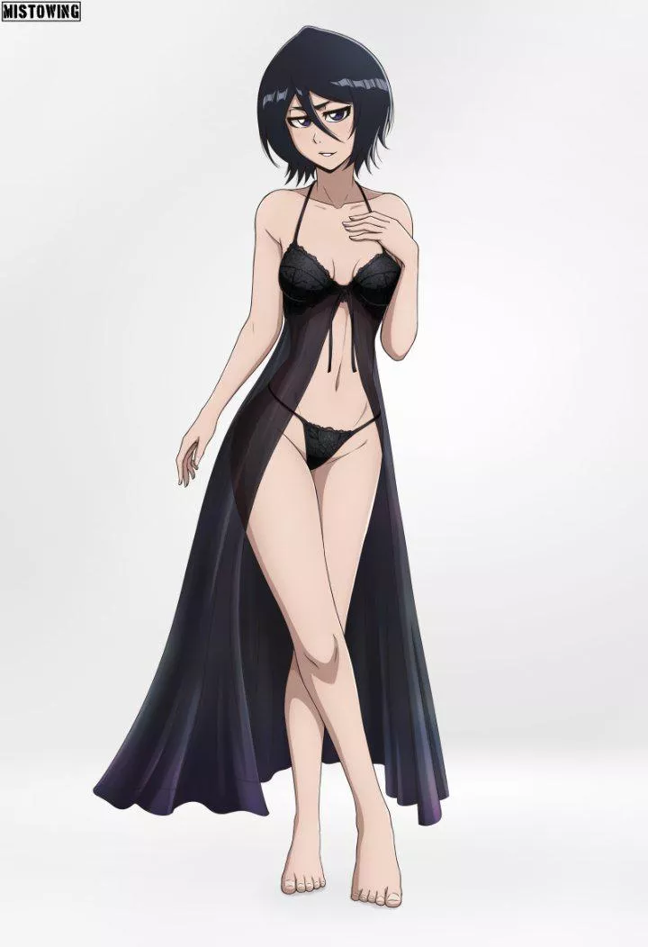 Rukia wishing us all a happy Gothtober 