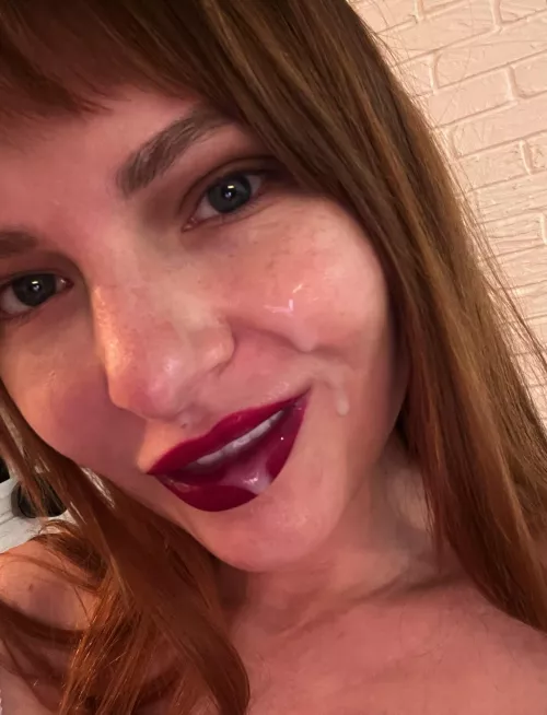 Semen is the best face mask