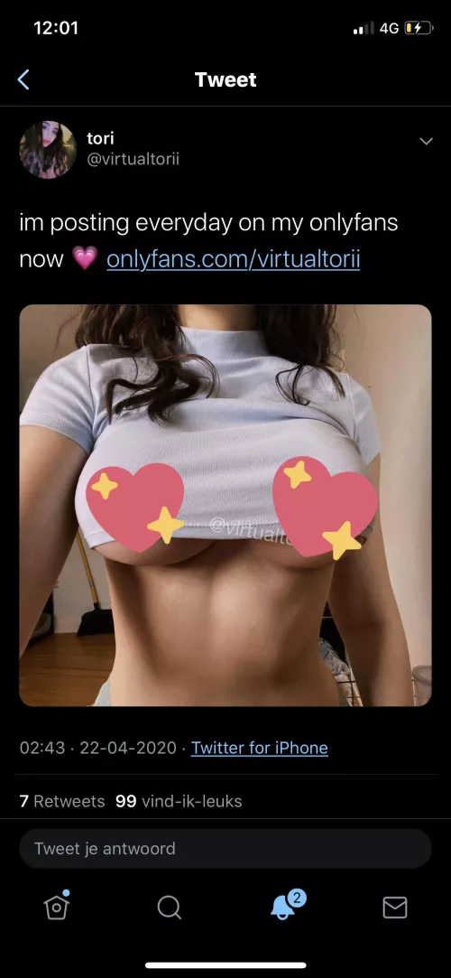 She's going to start posting again