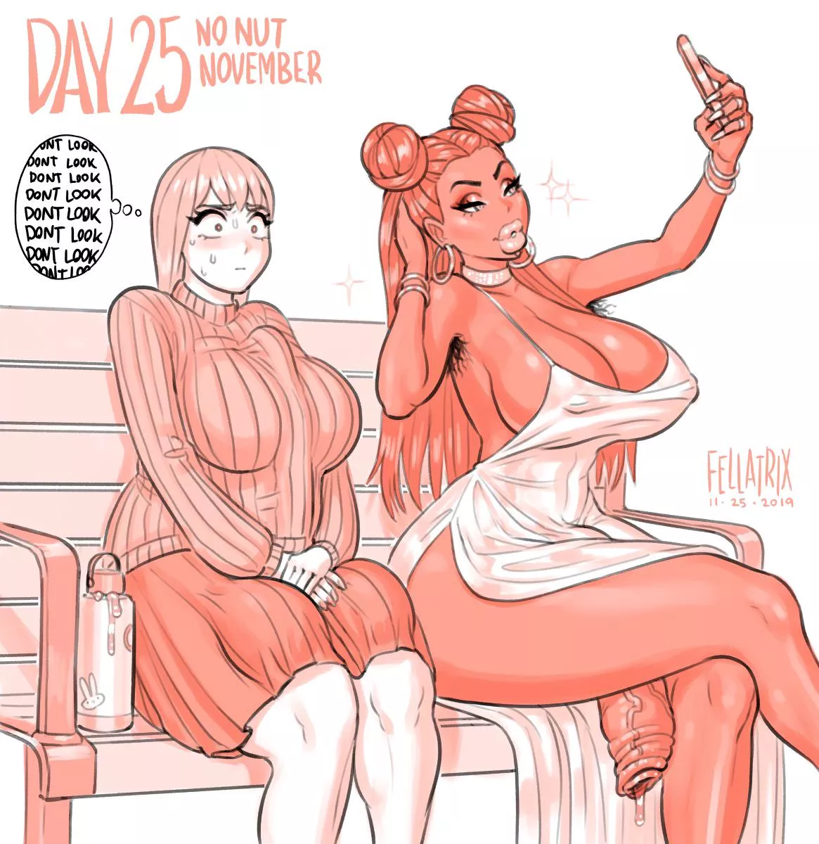 She’s not making it past day 25 (Fellatrix)