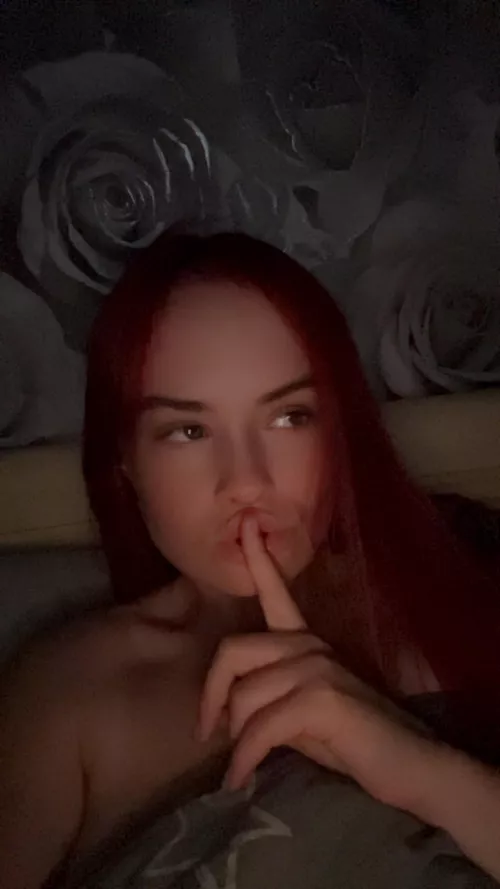 Shh don’t let my parents hear us ;)