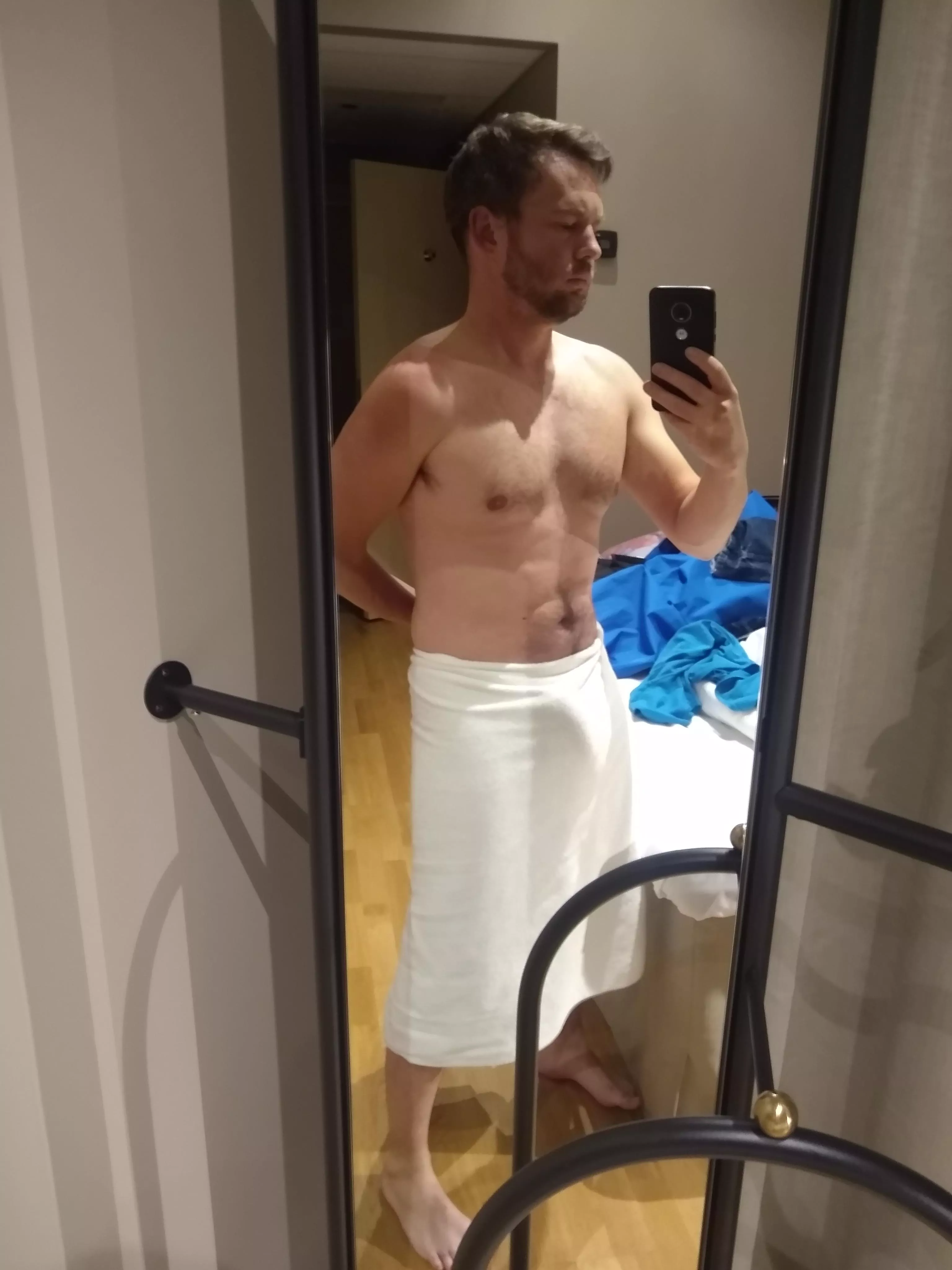 Should I drop the towel?