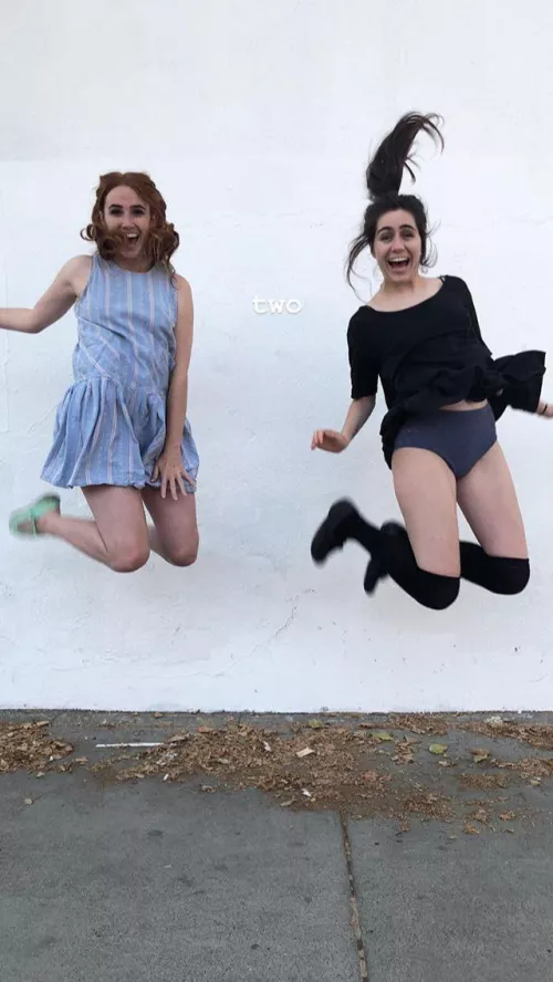 Showing a little more