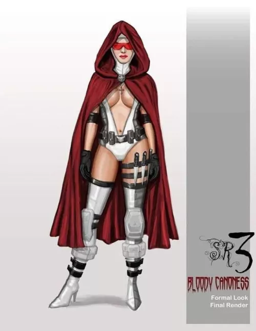 Showing Some Love For The Bloody Cannoness (Artist Unknown)