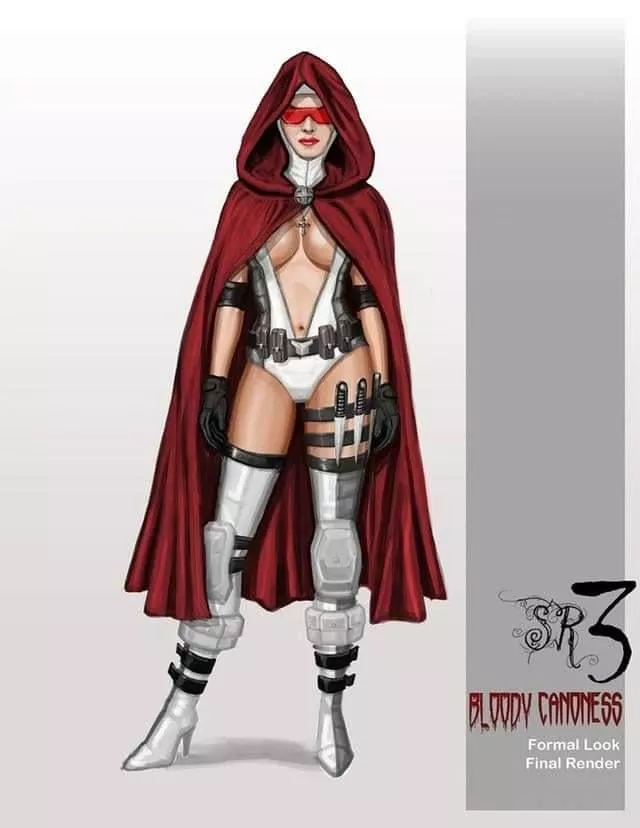 Showing Some Love For The Bloody Cannoness (Artist Unknown)