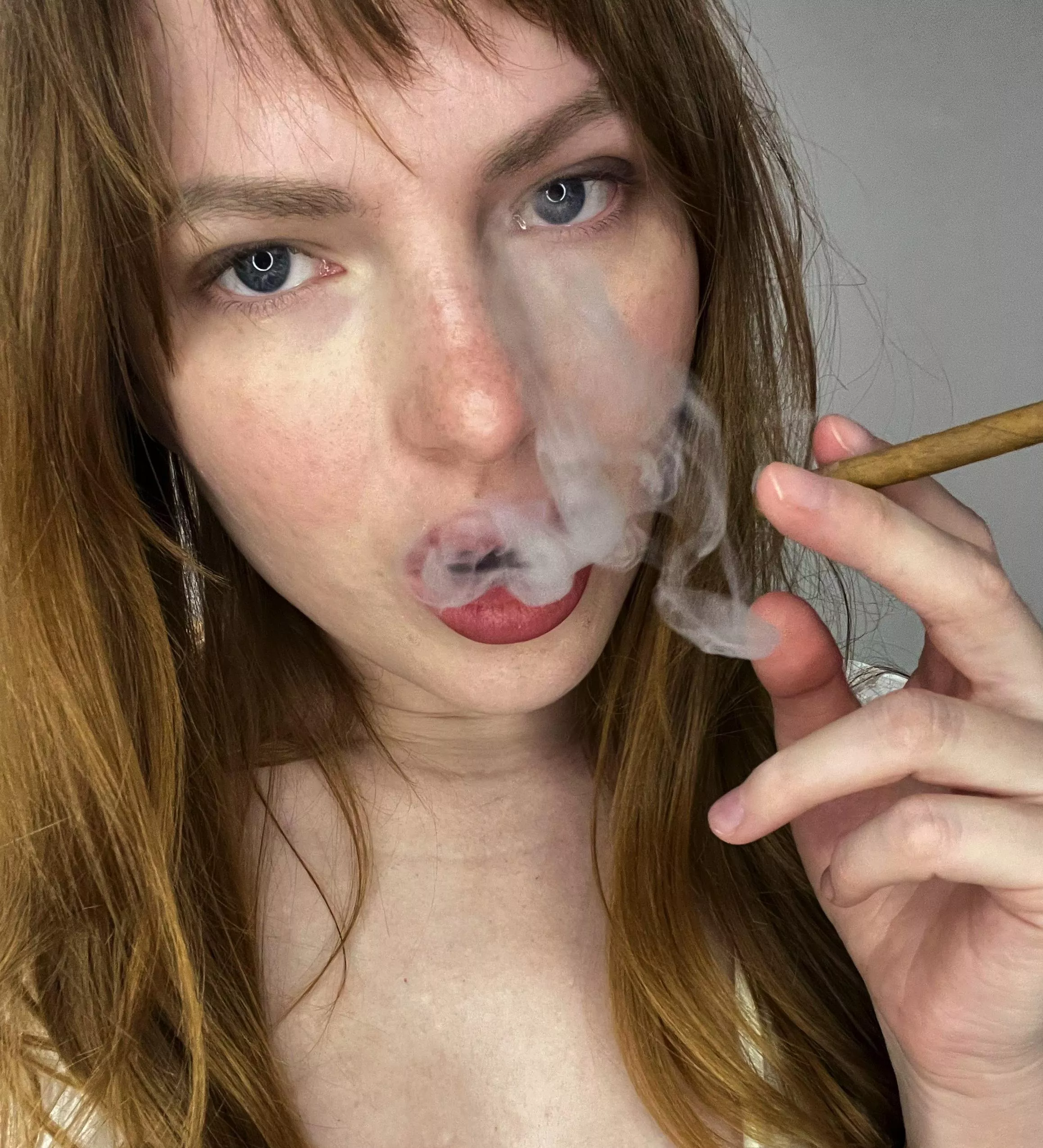 Smoking and sex are the two things that can make you happy right now