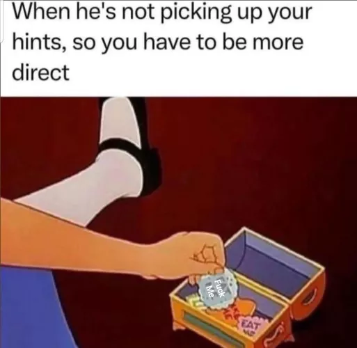 Sometimes being direct is best 🤷‍♀️