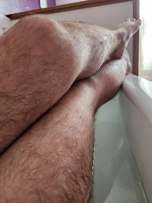 splash splash, just taking a bath. fuzzy mermaid vibes ✨️