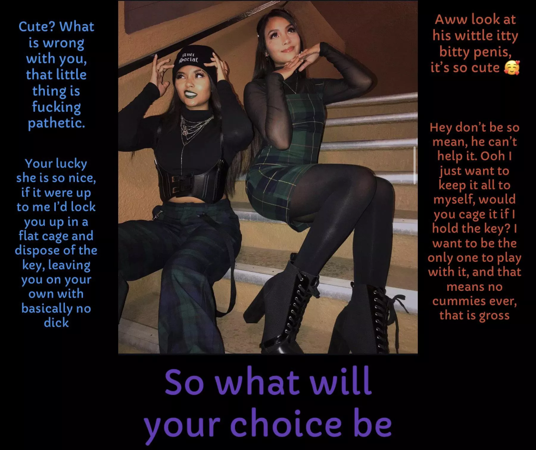 Surely you’ll make the right choice, right? 