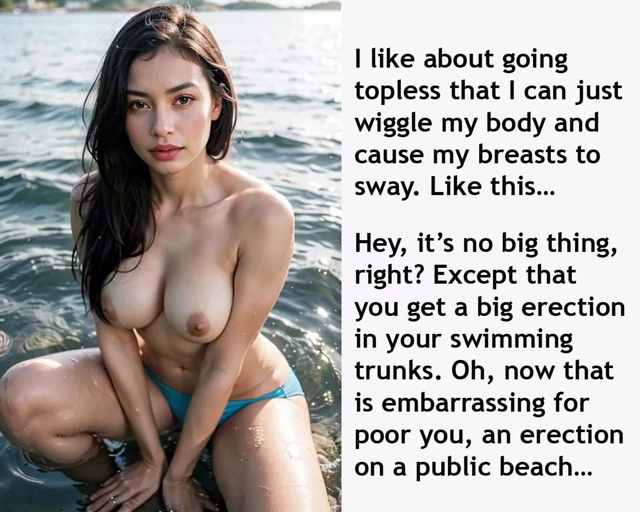 Tell me, is she a mean tease?