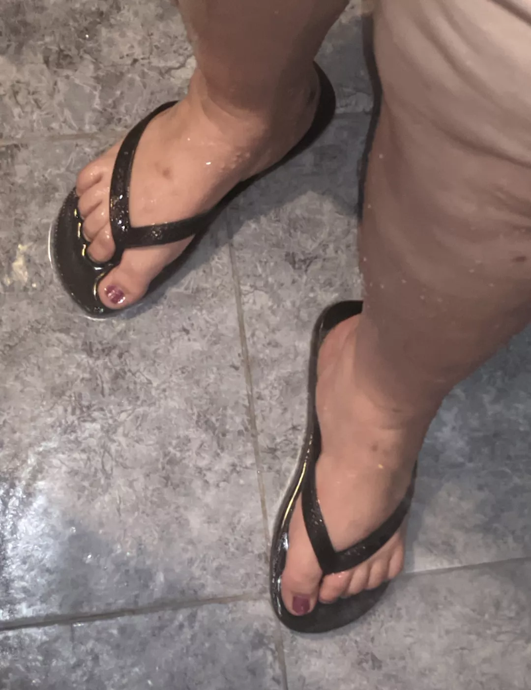 Time to soap your queen's feet