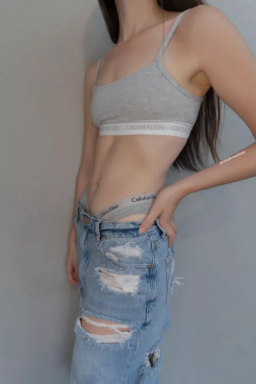 Trace the line down my tummy with your tongue