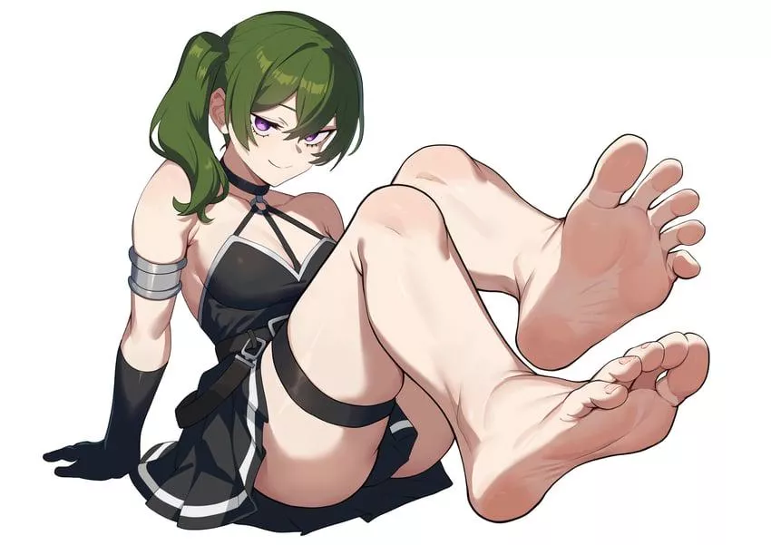 ubel pretty and perfect feet (sousou no frieren)