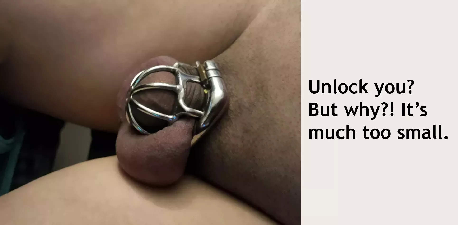 Unfortunately - just too small!