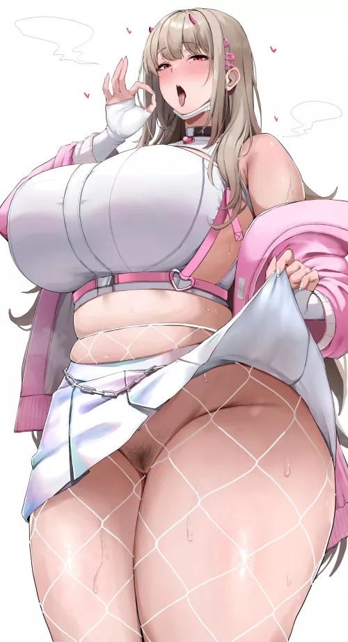 Viper Fellatio Gesture (Nunu) [Goddess of Victory: Nikke]