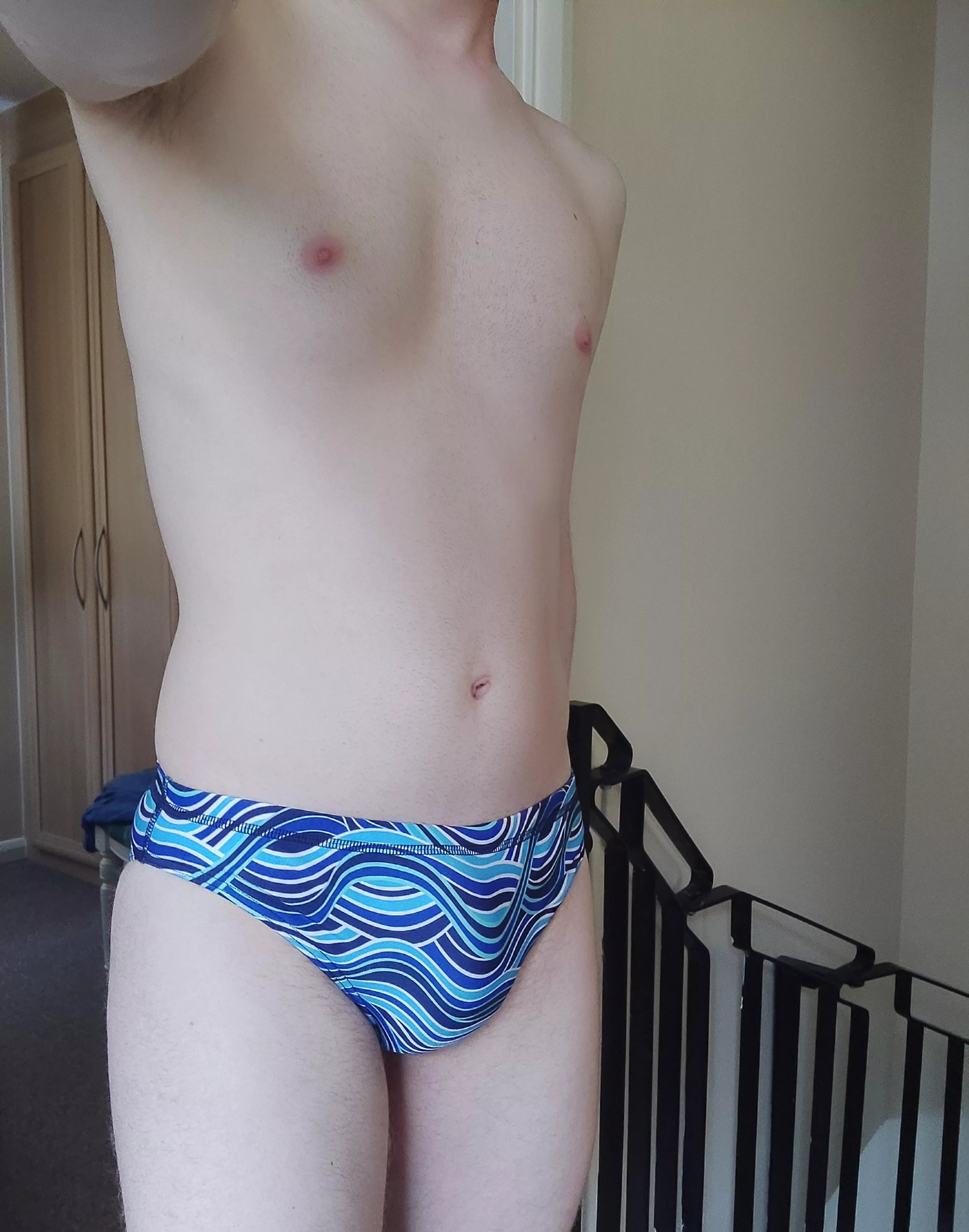 Wavy Swim Briefs
