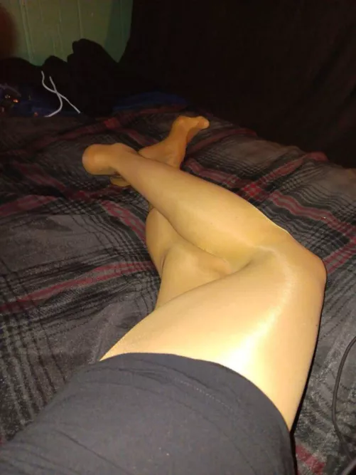 Wearing step moms hose again 