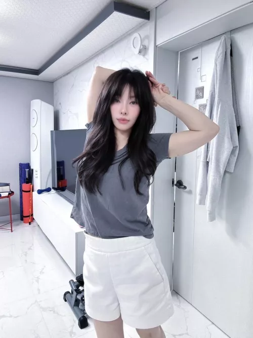 what kind of stretching would you give to older Asian lady?