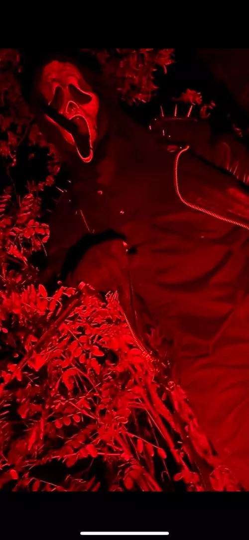 What little faggot is gonna serve ghostface this spooky season?