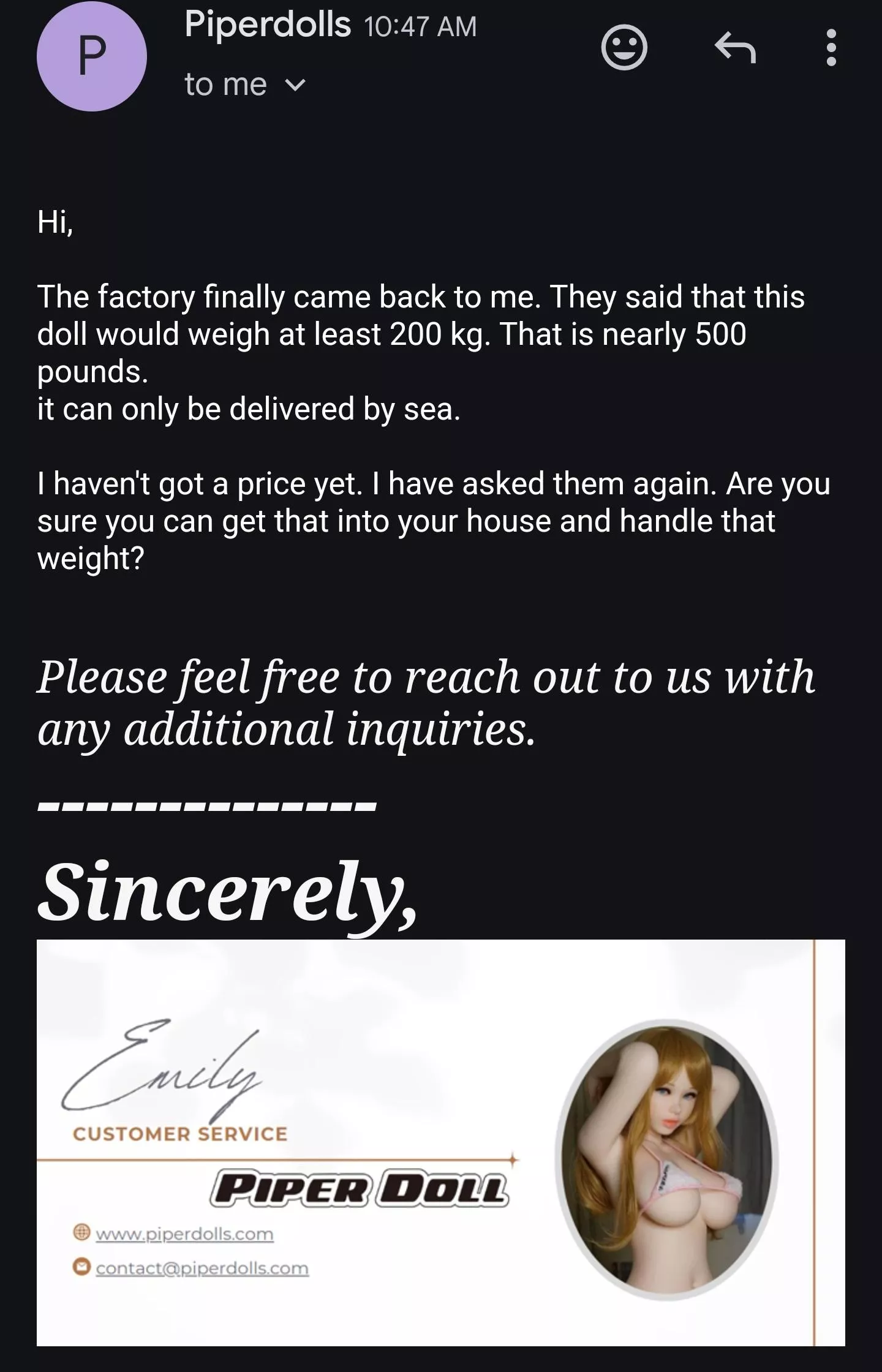 Which of you tried to order a Centaur? 