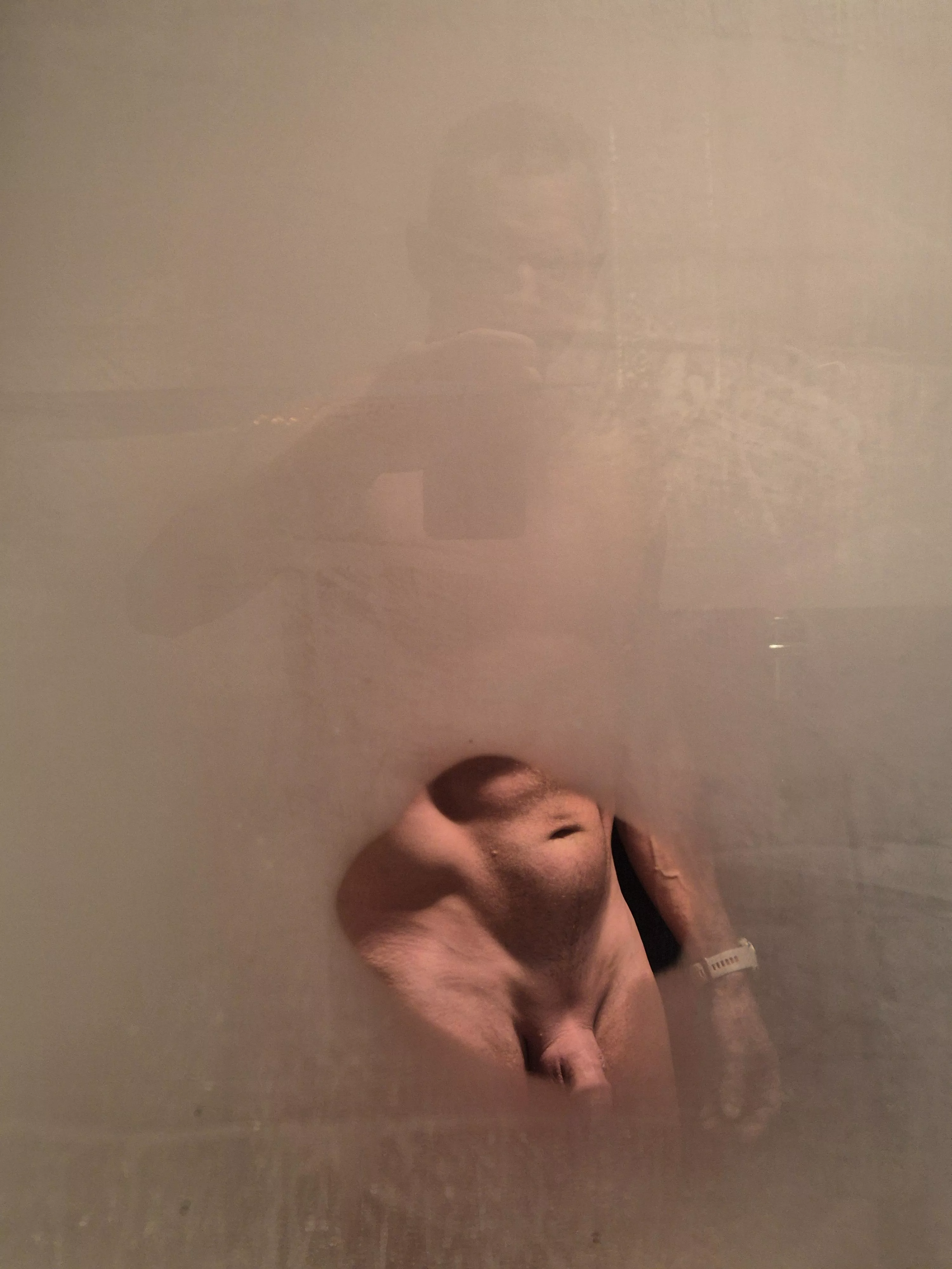 Which part of your mirror clears first? 