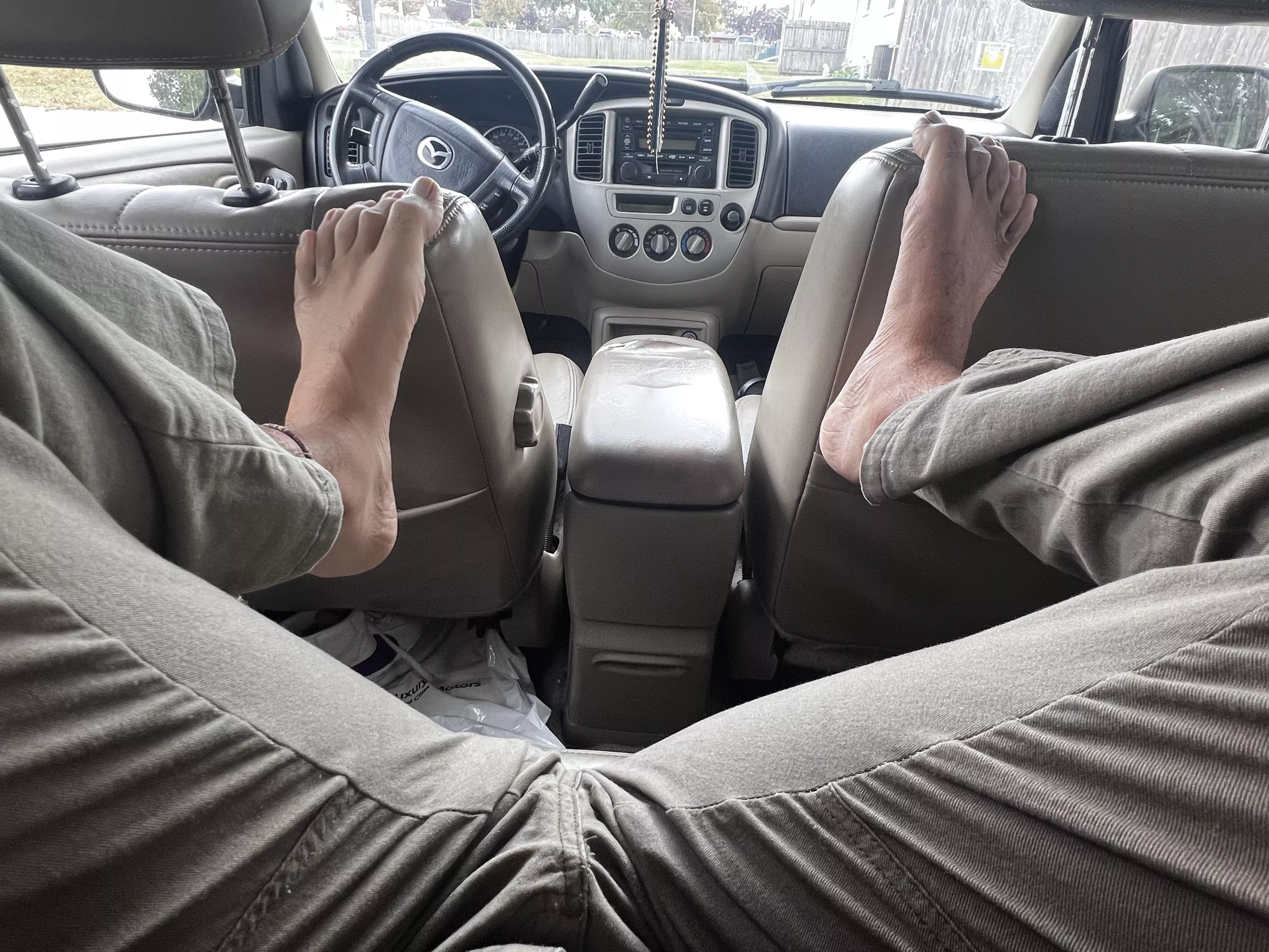 who would join me in the backseat?