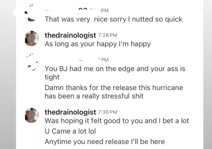 Who’s next? He exploded inside me so muchhhh 💦