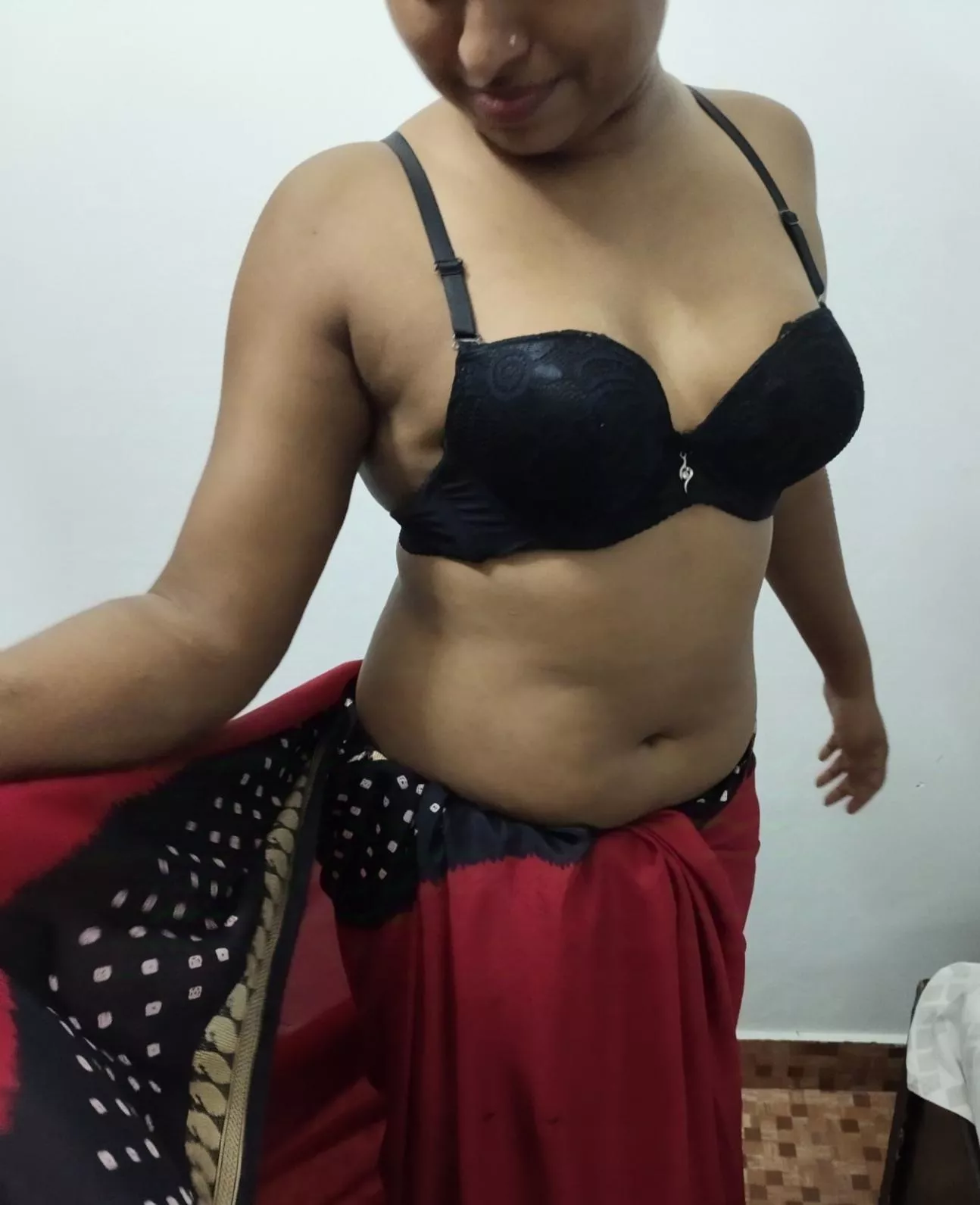 Wife undressing. Comments on her