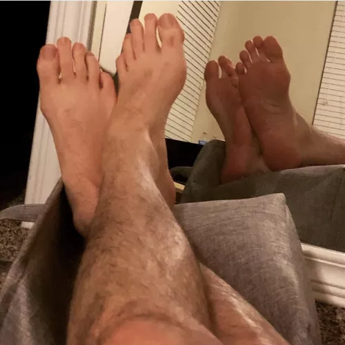 Would my barefeet distract you if we were watching TV together?