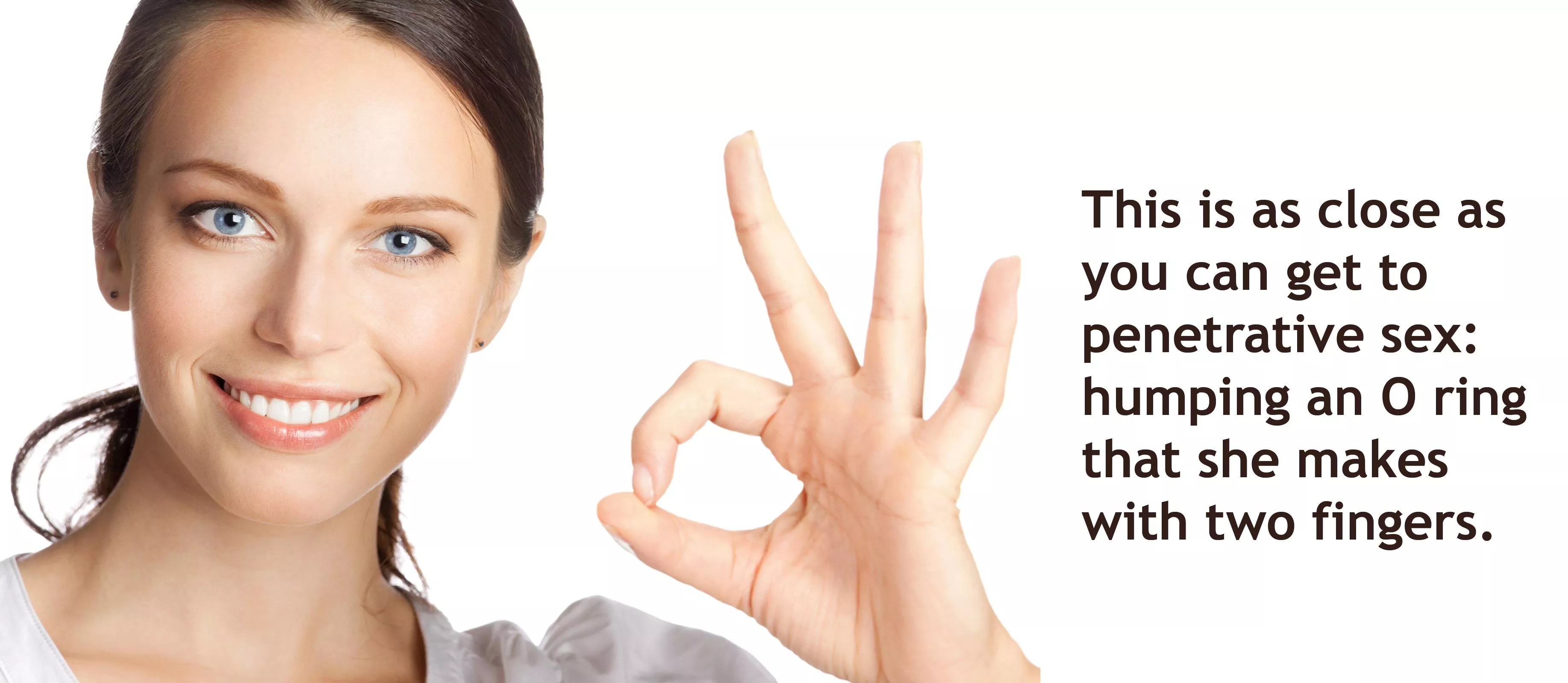 You think humping her hand is humiliating? Too bad!