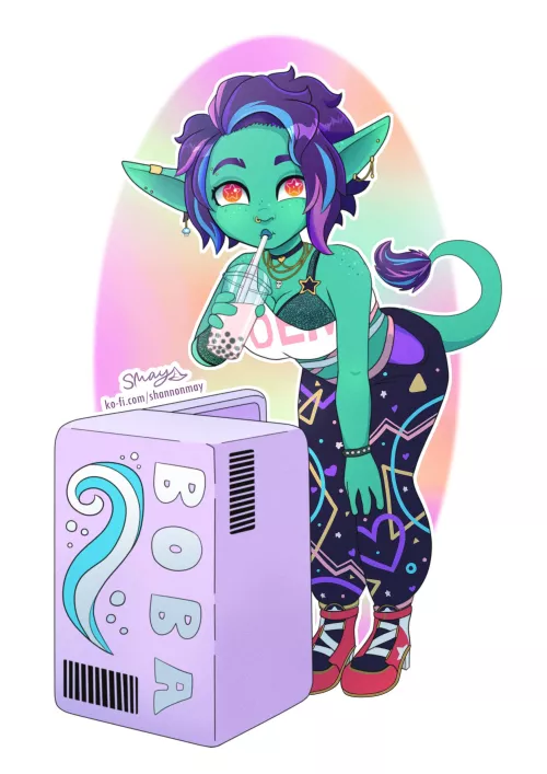  You Want Some Snacks? (by @ShannonMayArt)