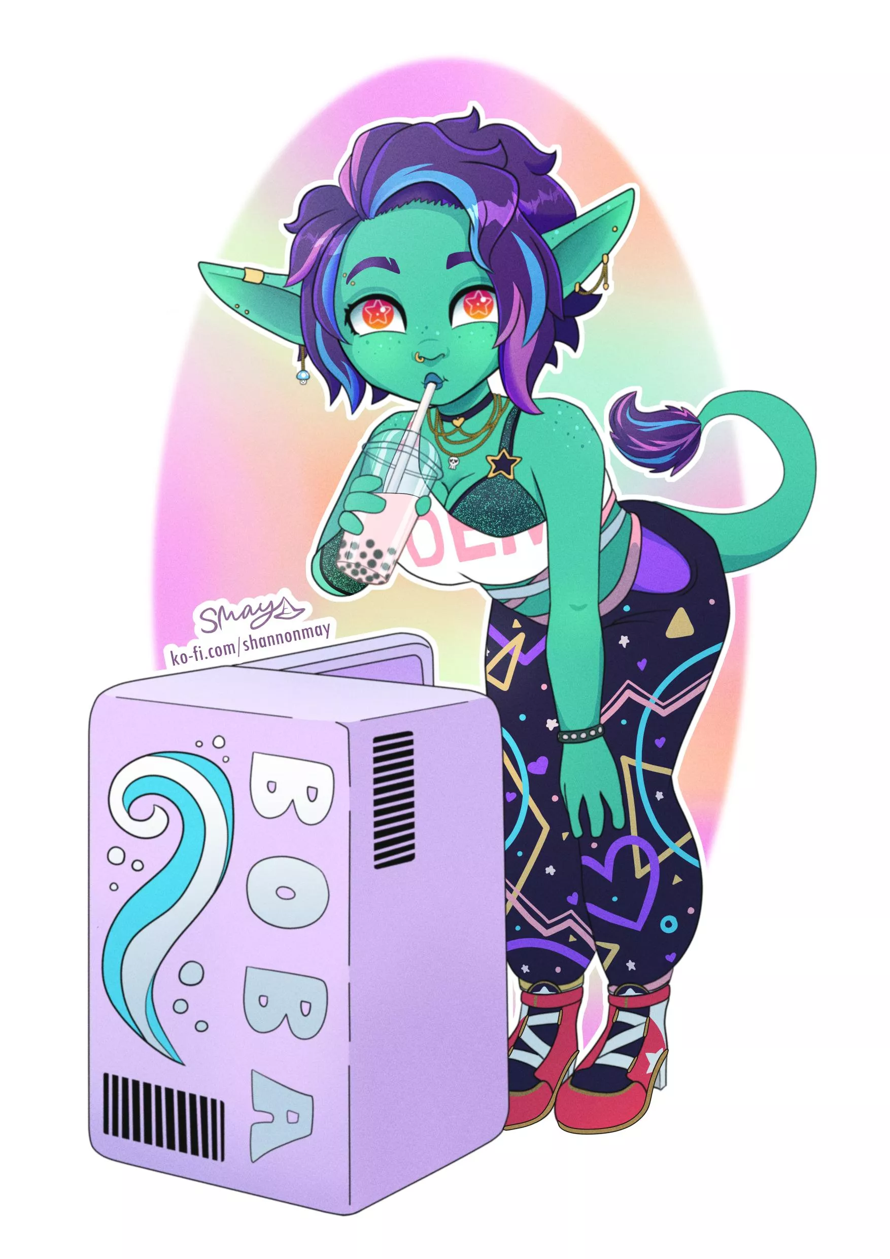  You Want Some Snacks? (by @ShannonMayArt)