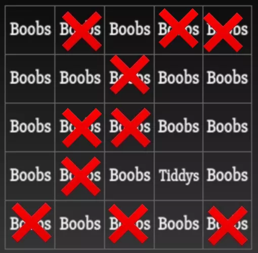 27 m4f very exquisite high taste bingo card here 🎩 Do you fit into any of the spots? 