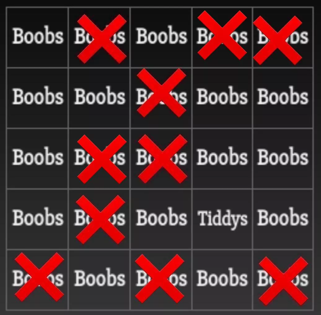27 m4f very exquisite high taste bingo card here 🎩 Do you fit into any of the spots? 
