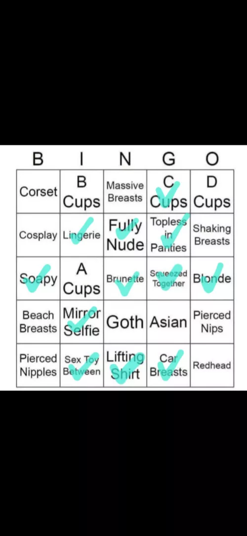 29M Been busy with work and forgot about my card! Anyone wanna help me fill it? 