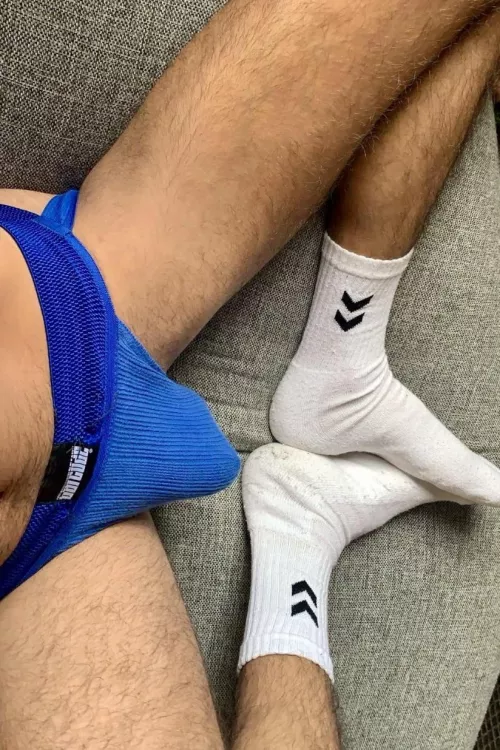 34 My dirty socks and hairy legs 