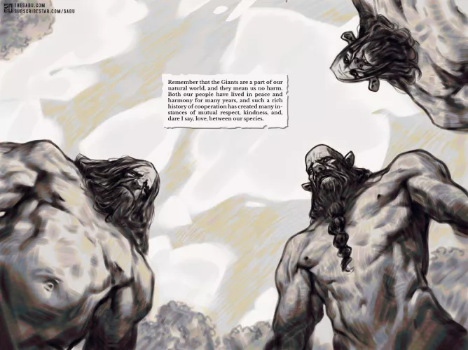 A note from Magistrate Theodore Black to the people of Mosswood Grove on the topic of migrating Giants 17/18 (Sabu)