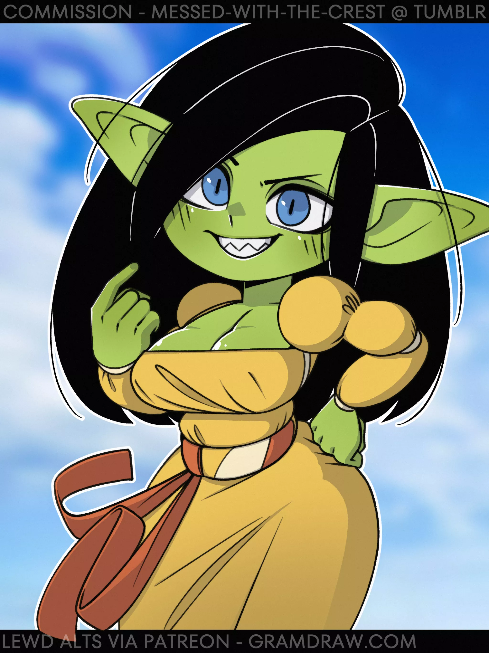 After many people on earth had become fantasy races... goblins weren't treated the kindest. So when you found out your IT person became a goblin girl... you wanted to meet with them and discuss something... a community of Goblins... a better life.