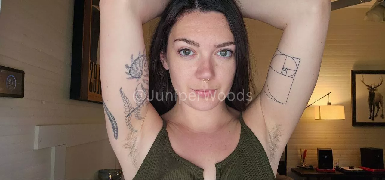 All natural and sweaty