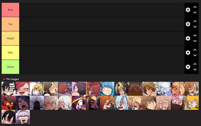 And, something extra for all the tier list lovers, 2023 poll winners