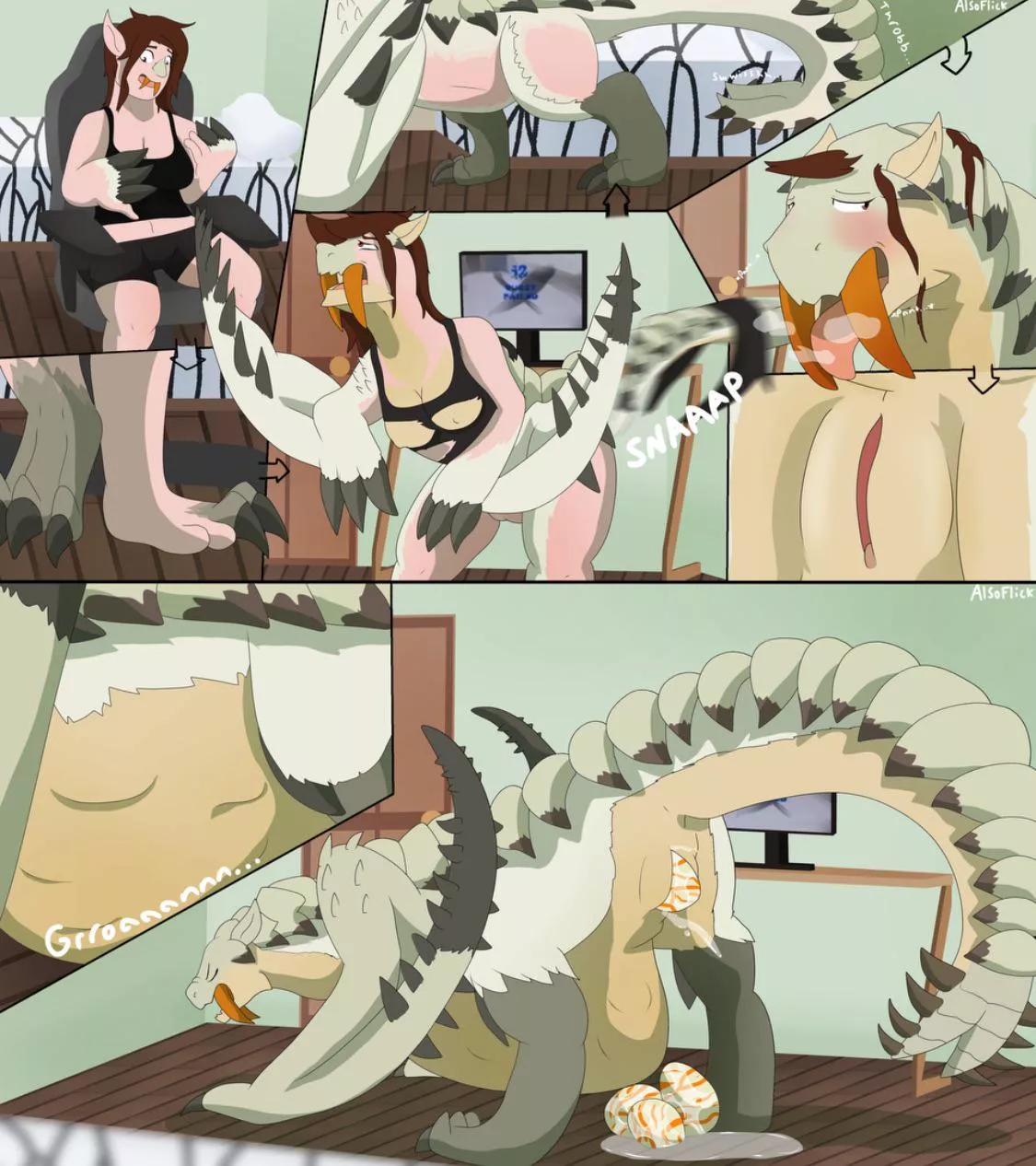 “Another Mission Failed” Monster Hunter Barioth TF By AlsoFlick