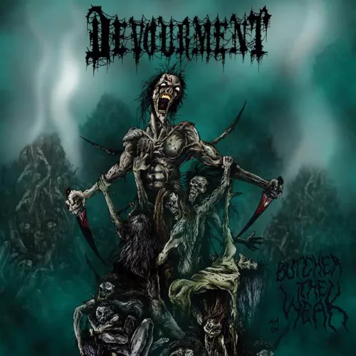 Anybody knows who made the cover art for Butcher the Weak by Devourement?