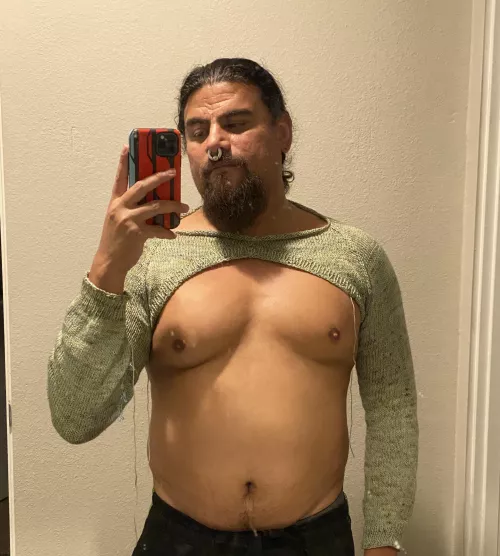 Are men’s nipples too wild for ravelry and the main sub?