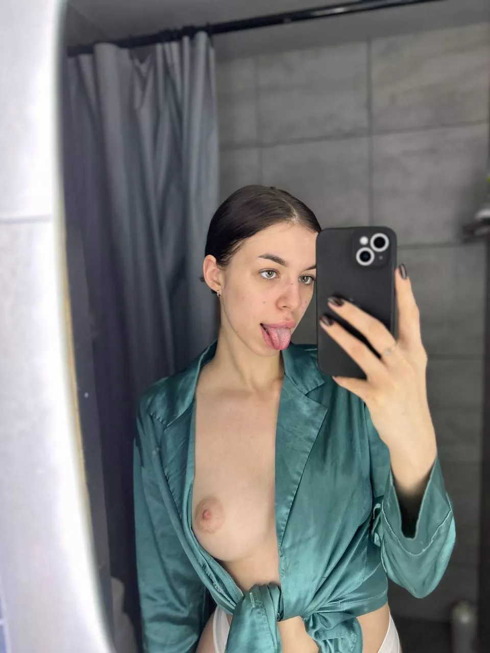 Are my nipples sticking out enough, boys