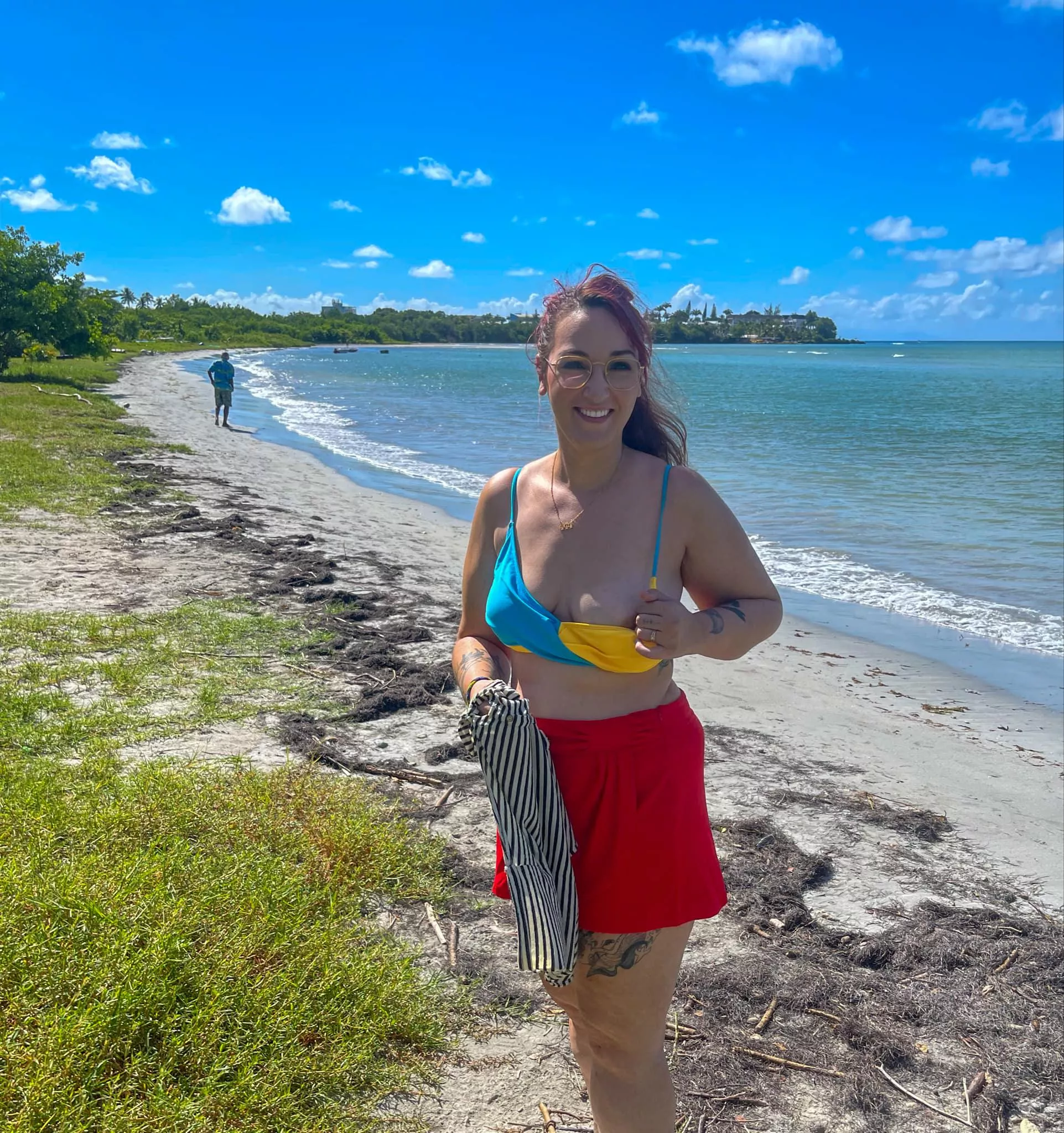 Baignade et exhib, mes deux passions 😘