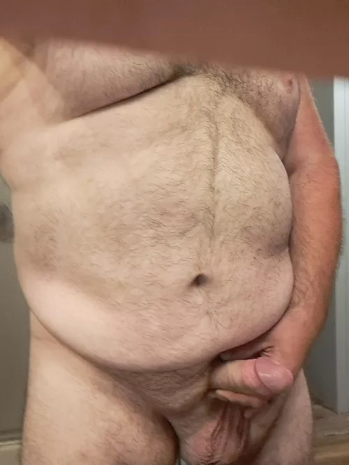 Bear that likes belly rubs 