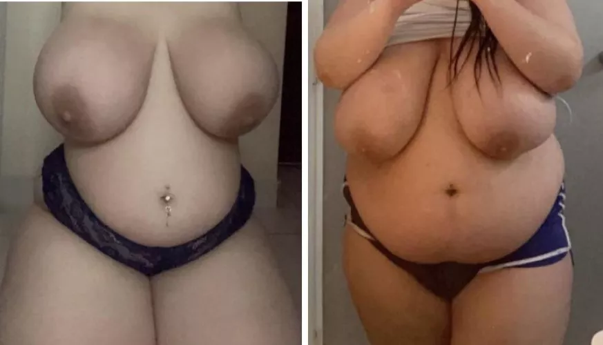 Before and after-1.5 years progress 